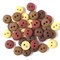 Buttons Galore and More Tiny Craft & Sewing Buttons - Assorted Colors - 105 Buttons